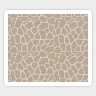 Animal Skin Pattern Giraffe Sticker